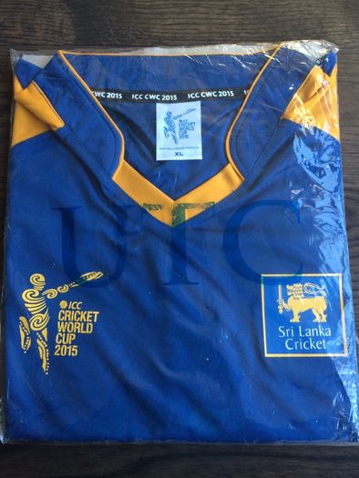 Sri Lanka cricket jersey, WC 2015, NEW