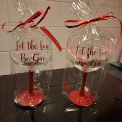 Gin glasses