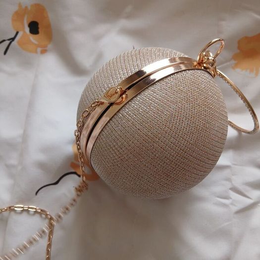 Stunning  Gold Ball style bag