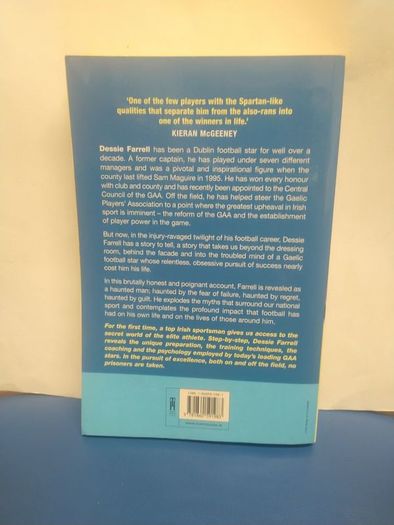 Signed Dessie Farrell autobiography