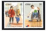 1996 Ireland People with Disabilities Commemorative Stamps Mint Never Hinged (MNH)