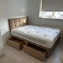 divan bed set with 2 sliding drawers Image 6