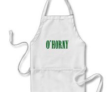 O'horny Apron cool funny chef apron great gift present idea for chef