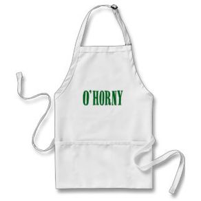 O'horny Apron cool funny chef apron great gift present idea for chef