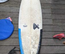 Fourth Surfboards "Burger Fish" 5'8 Hybrid Fish Surfboard in Excellent Condition