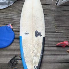 Fourth Surfboards "Burger Fish" 5'8 Hybrid Fish Surfboard in Excellent Condition