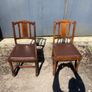 Vintage Chairs x 2 - Oak Image 6