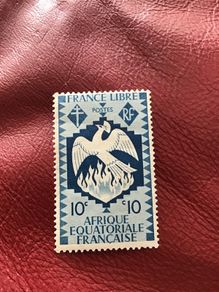 1941 stamp French Equatorial Africa