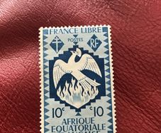 1941 stamp French Equatorial Africa