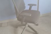 Black netback office task chair