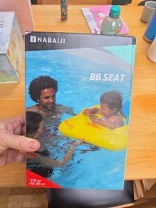 Nabaiji inflatable swimming seat/ring