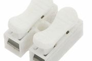 connector 10Pcs Spring Wire Quick Connector  Electrical Crimp Terminals Block Splice Cable Clamp Easy Fit