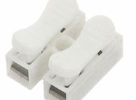main image for ad connector 10Pcs Spring Wire Quick Connector  Electrical Crimp Terminals Block Splice Cable Clamp Easy Fit