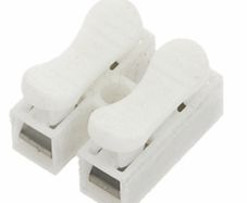 connector 10Pcs Spring Wire Quick Connector  Electrical Crimp Terminals Block Splice Cable Clamp Easy Fit