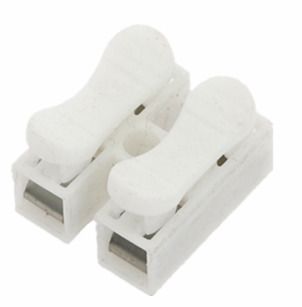 connector 10Pcs Spring Wire Quick Connector  Electrical Crimp Terminals Block Splice Cable Clamp Easy Fit
