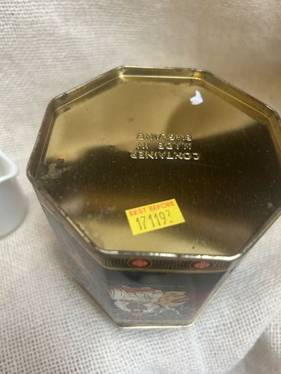 Dublin advertising  Tea Caddy and Jug