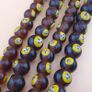 Vintage Middle Eastern Old Face Glass Beads Necklace Image 9