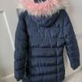 SS7 Girls long navy coat Image 4