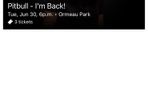 Pitbull Tickets