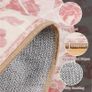 160x230cm, Non-Slip Washable Area Rugs for Bedroom, Soft Low Pile Carpet for Living Room, Floor Carpet for Office Dining Room Kitchen Nursery Bedside Image 3