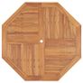 Garden Table 120x120x75 cm Solid Teak Wood Image 4