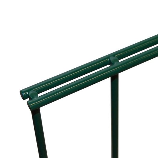 2D Garden Fence Panels & Posts 2008x1830 mm 34 m Green
