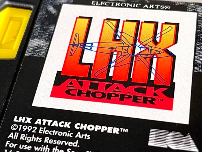 LHX Attack Chopper for Mega Drive Boxed