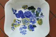 Vintage "Spode" blue flowers serving bowl