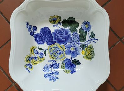 Vintage "Spode" blue flowers serving bowl