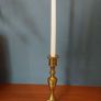 Fabulous Collection of Five Assorted Vintage/Antique Brass Candlesticks - Priced as a Collection, But Can be Sold Separately Image 10