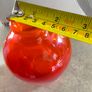 3 DIFFERENT ITMES- 1- Vintage Tangerine Orange Glass Vase. 28.00 euro. 2- Clear cut crystal or pressed glass with a spiral/ribbed optical design.15.00 euro. 3- Small bowl murano style as trinckelt dish or decoertive piece 25.00 euro. Image 5