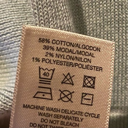 Paul Costelloe Living Studio Mint Green Knit Jumper Size Medium