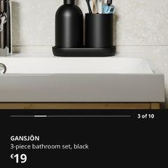 ikea bathroom set