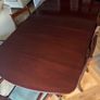 mahogany table and 6 chairs Image 4