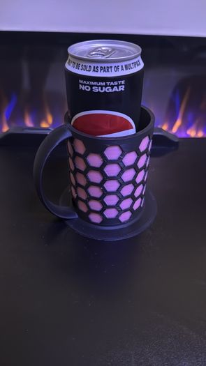 Anti-spill can holder