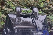 M&amp;S Large Crocodile faux Leather Weekend Bag ( New)