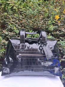 M&S Large Crocodile faux Leather Weekend Bag ( New)
