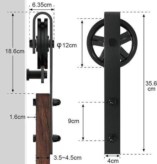 Sliding Door Kit 10FT/305cm Wardrobe Barn Kit