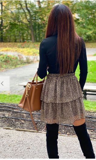 Patterned skirt