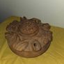 Vintage Hand Carved Wooden Friendship Cup Image 4