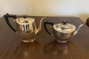 Silver plated tea and coffee pot