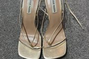 Gold Steve Madden Sandals