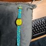 Vintage 1990 Swatch Watch African Can GK120 Retro Image 4