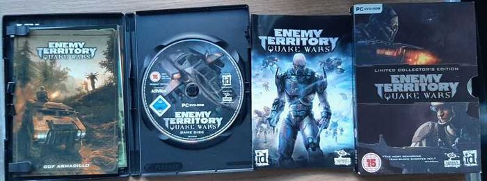 Enemy Territory: Quake Wars Limited Collector's Edition PC (Complete with 10 collectors Cards)