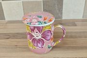 Teacup with Strainer and Spoon