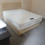 Double bed with mattress 5ft wide 6ft long Image 2