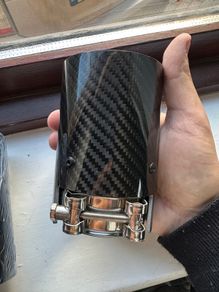 BMW Carbon Exhaust tips