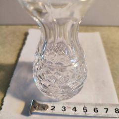 Small Crystal Vase No Stamp.