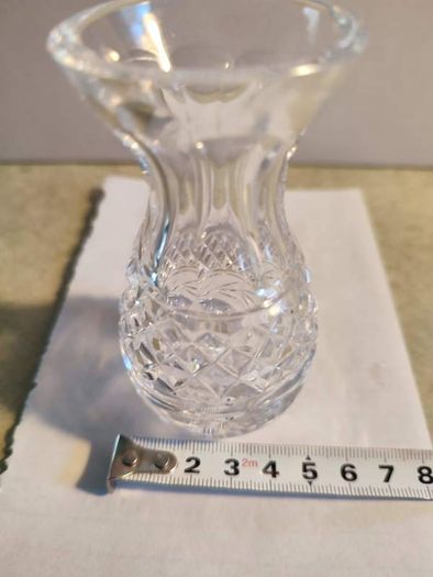Small Crystal Vase No Stamp.