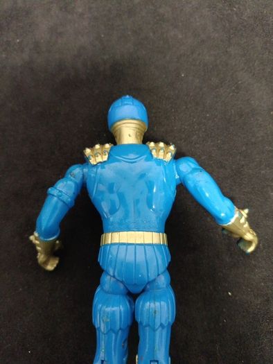 Vintage Roller Warriors Blue Ranger Action Figure Lanard 1991 6"